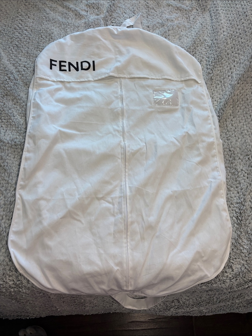 Fendi White Garment Cover